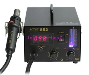 Estación de soldadura Aoyue 852 SMD 500w 110/220v 100-480°C 23L diafragma aire caliente - Imagen 1 de 4