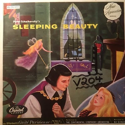 Art Gilmore Sleeping Beauty b/w the Story of Suzette Capitol CK-1010 1959 VGC - Image 1 of 4