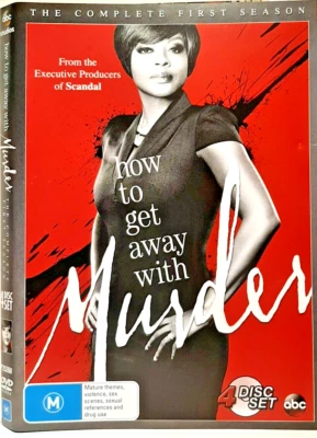 HOW TO GET AWAY WITH MURDER: FIRST SEASON - Viola Davis, Billy Brown - 4 DVDs - Image 1 of 2