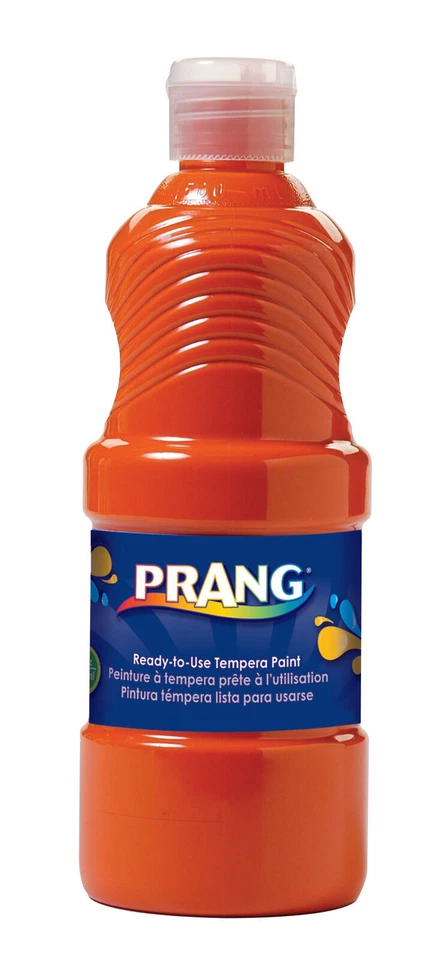 Prang Ready-to-Use Tempera Paint, Orange, 16 oz, EA - Image 1 of 1