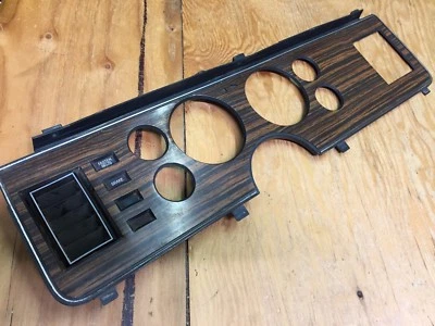 Ford Mustang GT 1980 1981 madera granulada tablero bisel moldura usado OEM Foto 1 de 4