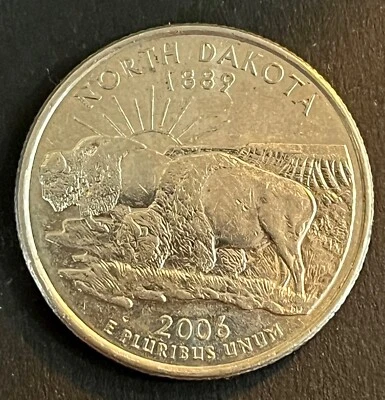 2006 D North Dakota State Quarter - Image 1 of 2
