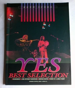 YES BEST SELECTION BAND SCORE JAPAN GUITAR TAB - Picture 1 of 4