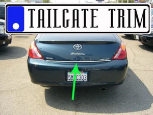 For SOLARA 2004 2005 2006 2007 2008 Chrome Tailgate Trunk Trim Molding - Picture 1 of 6