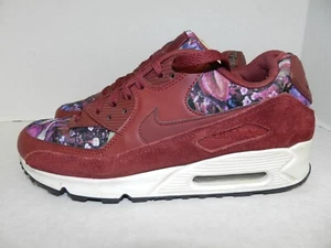 Nike 2018 Womans Air Max 90 SE 'Floral' 881105 600 Sneakers Size 10  i19 - Picture 1 of 12