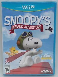 Sellado Snoopy's Grand Adventure Nintendo WiiU EE. UU. NTSC Sellado de fábrica - Imagen 1 de 2