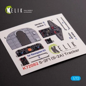 1/72 ResKit K72082 S-2A Tracker interior 3D decals for Hasegawa kit - Picture 1 of 6