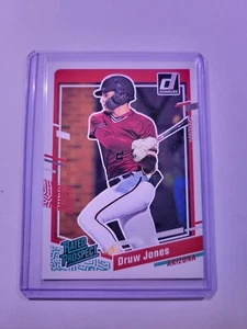 2023 Donruss RATED PROSPECT ROOKIE DRUW JONES RC Arizona DBacks - Picture 1 of 2