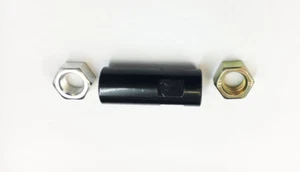 QUALITY TRACK ROD END ADJUSTER TUBE & NUTS FOR MITSUBISHI PAJERO SHOGUN MK2 - Picture 1 of 2