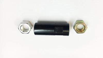 QUALITY TRACK ROD END ADJUSTER TUBE & NUTS FOR MITSUBISHI PAJERO SHOGUN MK2 - Image 1 of 2