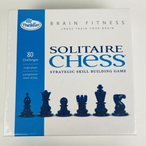 Solitaire Chess ® Magnetic Travel Puzzle - ThinkFun