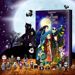 Halloween Advent Calendar 2024 Halloween Horror Movie Figures Advent Calendar - Picture 1 of 8