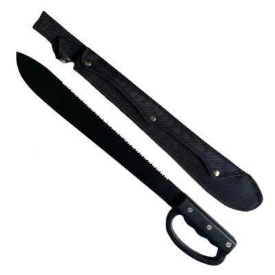 BRAND NEW Forest Clearer Sawback Machete with Nylon Sheath - image 1 of 4