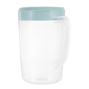 2000 ML Cold Water Bottle Large Drink Container with Lid Plastic Jug - Picture 1 of 12