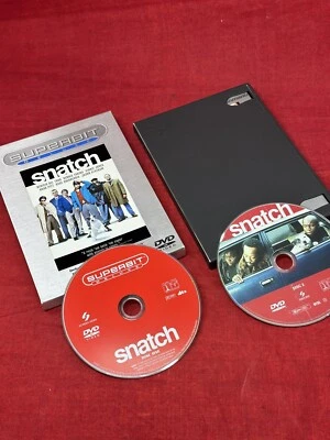 SUPERBIT Deluxe Movie SNATCH Brad Pitt Guy Ritchie 2 Disc DVD Set - Image 1 of 4