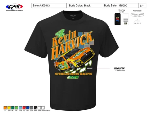 Kevin Harvick #4 Sunny D T-Shirt 2023 Free Shipping Instock Cover