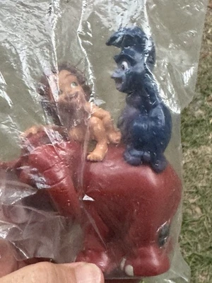 Burroughs and Disney Tarzan Figurine Elephant Tantor Gorilla Kala Cake Topper - Image 1 of 4