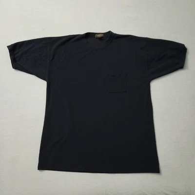 Camiseta de bolsillo Cross Creek vintage de peso pesado para hombre talla XL negra Foto 1 de 4