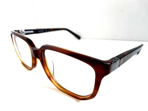 Nuevo marco de gafas Trussardi TR 12735 LB Havana 54 mm para hombre y mujer Italia. - Imagen 1 de 6