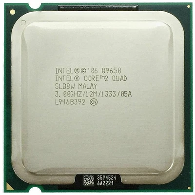 Intel Core 2 Quad Q9400 Q9450 Q9500 Q9505 Q9550 Q9650 CPU 4Core LGA775 Prozessor - Bild 1 von 4