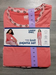 Juego de pijama Lands' End adulto X-pequeño *2 piezas* tejido para mujer súper suave - Imagen 1 de 3