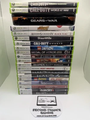⚠ALERT Wholesale Lot 20 RESURFACED Discs Microsoft Xbox 360 Games Lot A - image 1 of 4