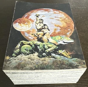 1991 Imágenes de cómic🔥FRAZETTA Serie 1 Arte de fantasía Juego completo de cartas base (90)💥 - Imagen 1 de 13