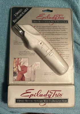 Epilady Trio 3 velocidades cable/sistema de depilación inalámbrico recargable nuevo de colección Foto 1 de 4