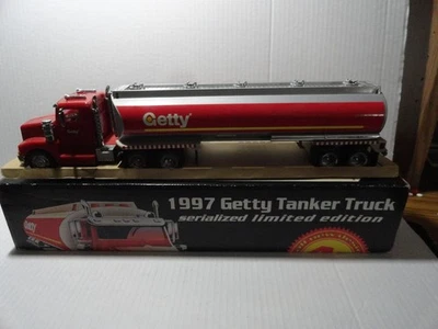 Camión cisterna Getty 1997 - edición limitada cuarto en serie - nuevo en caja - luces Foto 1 de 4