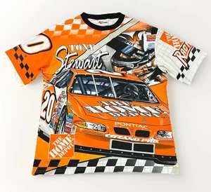 Vintage Chase Authentic Tony Stewart NASCAR #20 All Over Print Wrap Around XL - Picture 1 of 14
