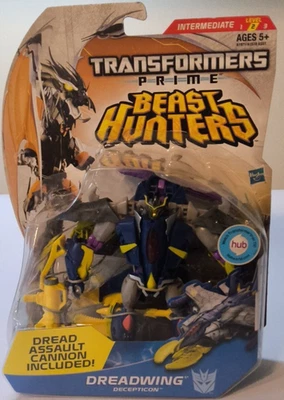Transformers Prime Beast Hunters Deluxe Class Decepticon Dreadwing Figure New - Image 1 of 4