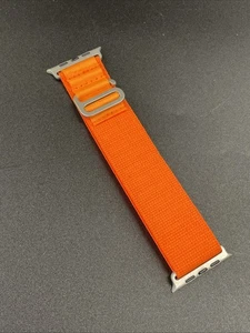 Bracelet Alpine Loop Générique pour Apple Watch Ultra/Ultra 2 Orange - Large - Générique - Photo 1 sur 7