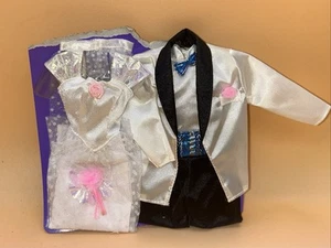 Barbie My Very Own Ken & Barbie Bridal Fashions Outfit Set 67013 NRFB Vintage - Picture 1 of 16
