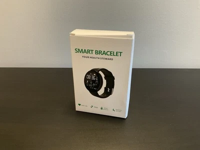 Smart Bracelet Heart Rate Monitor Fitness Tracker Watch - Image 1 of 3