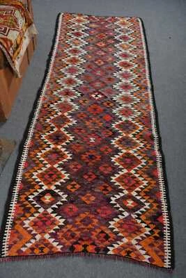Tappeti per runner, kilim di lana, tappeto turco, kilim runner 8x3 piedi, tap... - Immagine 1 di 4