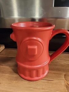 Fire Dept Red Hydrant Coffee Mug - FDC - Run by Firefighters 4.5" ~NICE~ - Picture 1 of 5