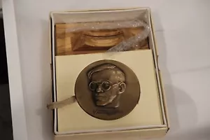 Israel Bronze Collectible Metal Coin With Stand. - Picture 1 of 2