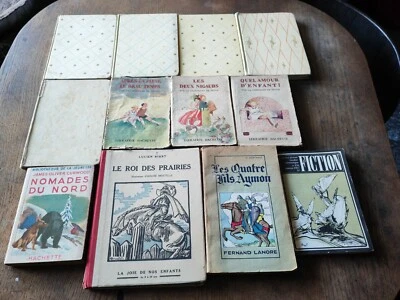 lot de 12 livres anciens pour enfants LI26 - Photo 1/4