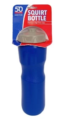 50 Strong Squirt Water Bottle with One-Way Valve - 28 Oz. Blue - Image 1 of 4