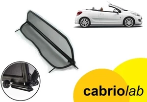 NEU - Premium schwarz Windabweiser PEUGEOT 207 CC Cabrio Cabrio - Bild 1 von 1