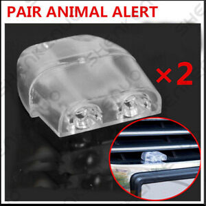 2pcs Automotive Car Deer Animal Alert Warning Whistles System Safety Sound Alarm