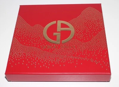 Giorgio Armani Red Gift Box 17 x 17 x 3 cm **Empty**