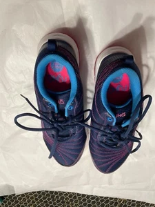 Ryka Sneakers Tennis shoe 7M Blue Pink Design gently worm 1 time - Picture 1 of 6