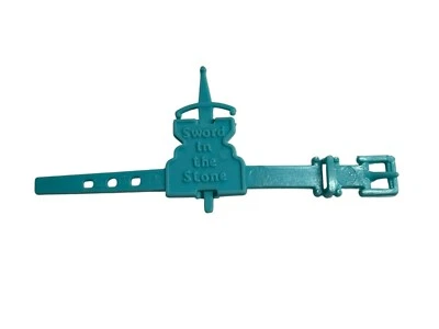 Anillo Juguete Premium ESPADA EN LA PIEDRA Disney Años 60 Vintage AZUL COMPLETO SIN USAR Foto 1 de 4