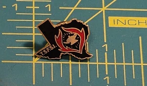 TEXAS T.S.F.S.I. Firefighters Lapel Hat Pin - Picture 1 of 2