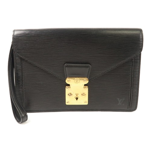 LOUIS VUITTON（LV） Pochette Louis Vuitton LV GHW Sellier Dragonne pochette pochette pochette Epi M52621 nera