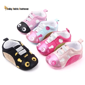 Infant Girl Soft Sole Crib Shoes Toddler Kids Walker Baby Moccasins 0-18 Months - Picture 1 of 10
