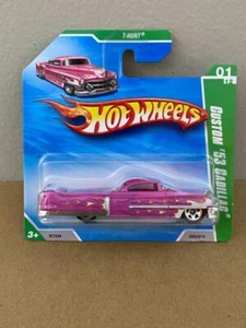 Hot Wheels 2010 Treasure Hunt Custom '53 Cadillac 01/10 Short Card - Picture 1 of 3