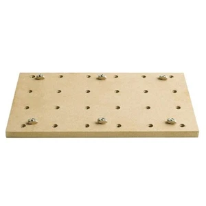 Mini Klemmen Montageplatte 300 x 180 x 12 mm CNC MDF für 3018 Fräsmaschine - Bild 1 von 1