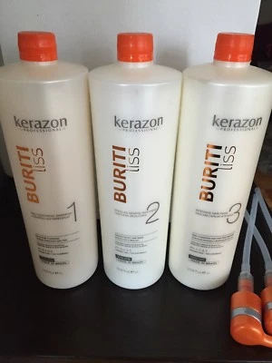 Brazilian Keratin Treatment Queratina Keratina KERAZON Buriti Liss KIT - Image 1 of 4